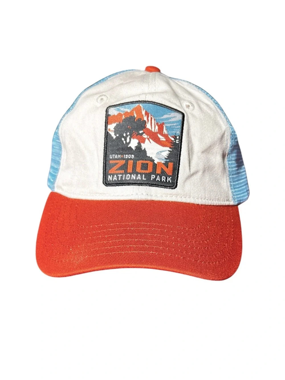 H3 SPORTGEAR MEN'S ZION NATIONAL PARK PATCH BACK CAP